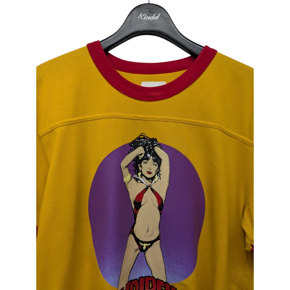 Supreme 17SS「Vampirella S S Football Top」フットボールTシャツ 古着・中古-3枚目のアイテム画像