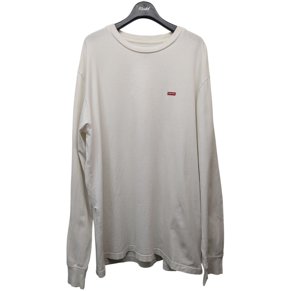 「Small Box L／S Tee」スモールBOXロゴロングTシャツ
