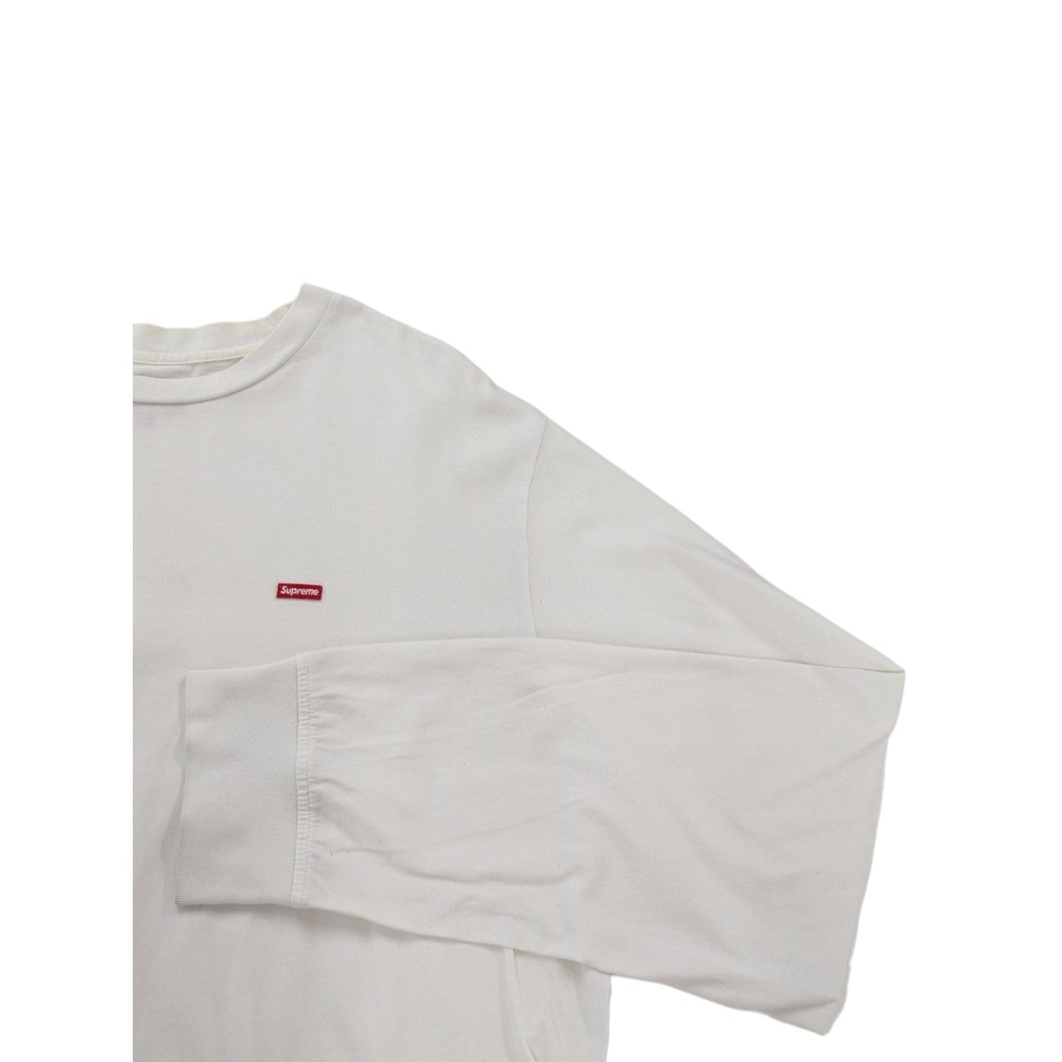 「Small Box L／S Tee」スモールBOXロゴロングTシャツ
