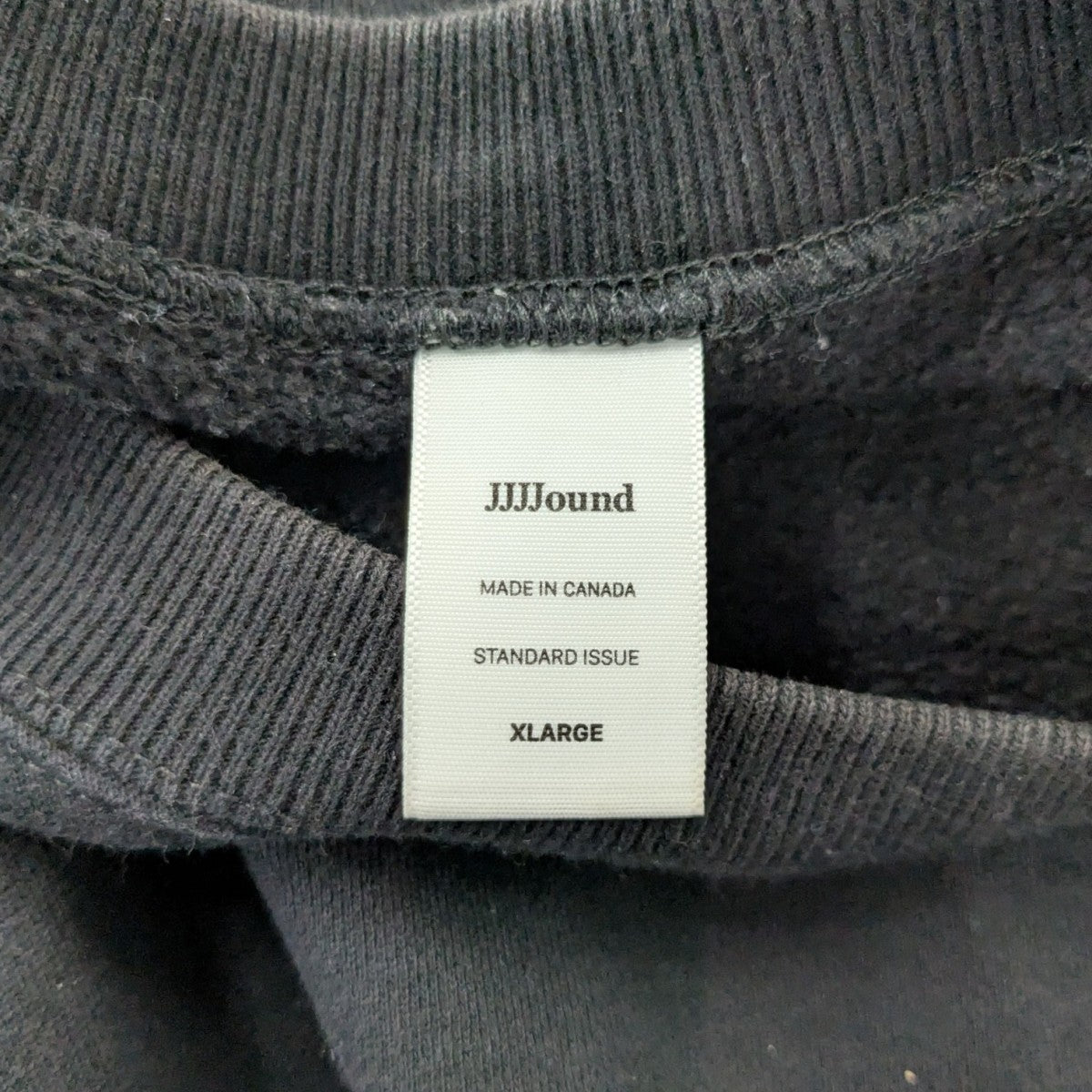 JJJJound(ジョウンド) J90 Crewneckロゴスウェットトレーナー