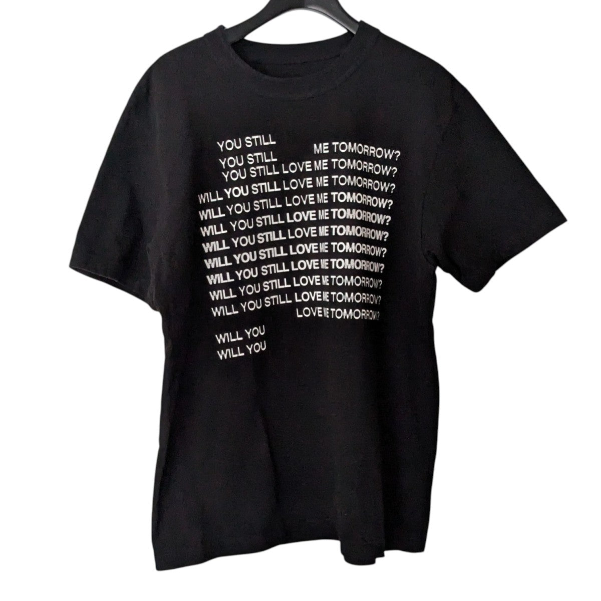 【極美品❗️】stone  ナイロンシャツS 廃盤品 sacai(サカイ) プリントTシャツ25-0975S 25-0975S ブラック