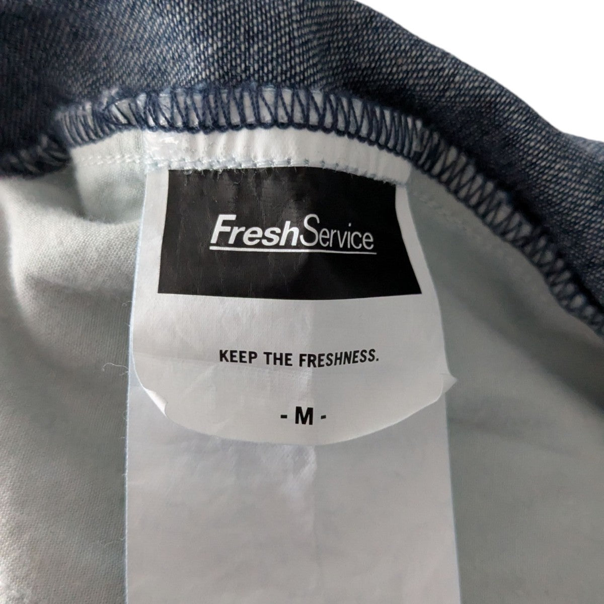 FreshService LIGHT DENIM EASY SHORTSライトデニムイージーショーツ 古着・中古-5枚目のアイテム画像