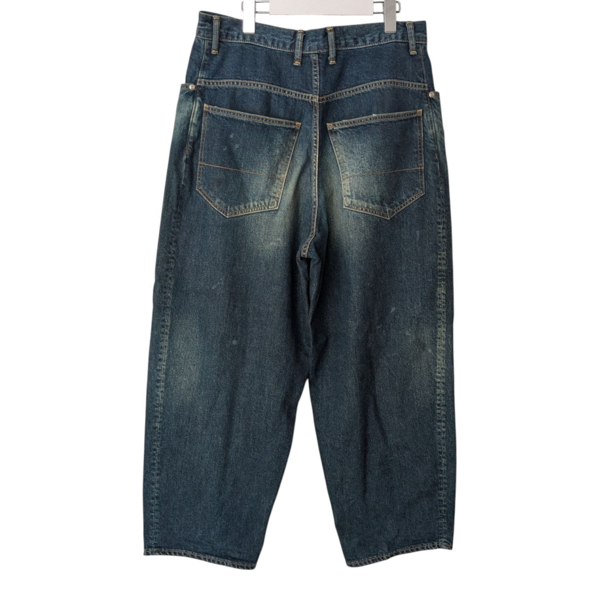 ANCELLM(アンセルム) AGING LOOSE TAPERED 5P DENIM PANTSルーズ