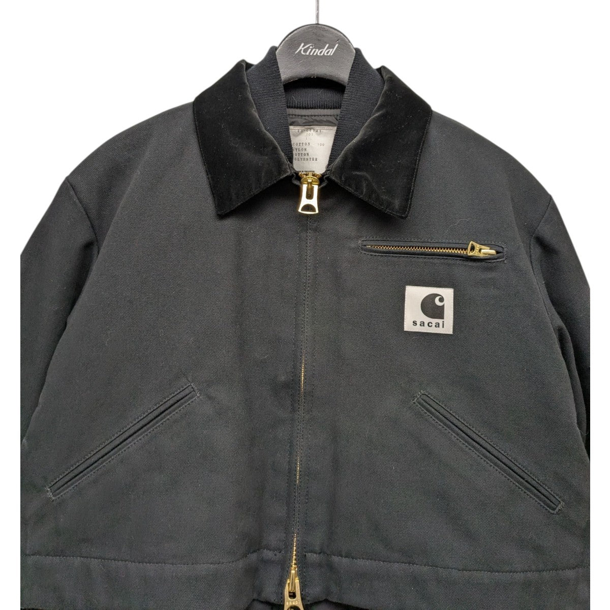 sacai×CARHARTT WIP 23AW「Canvas MA-1 Jacket Detroit