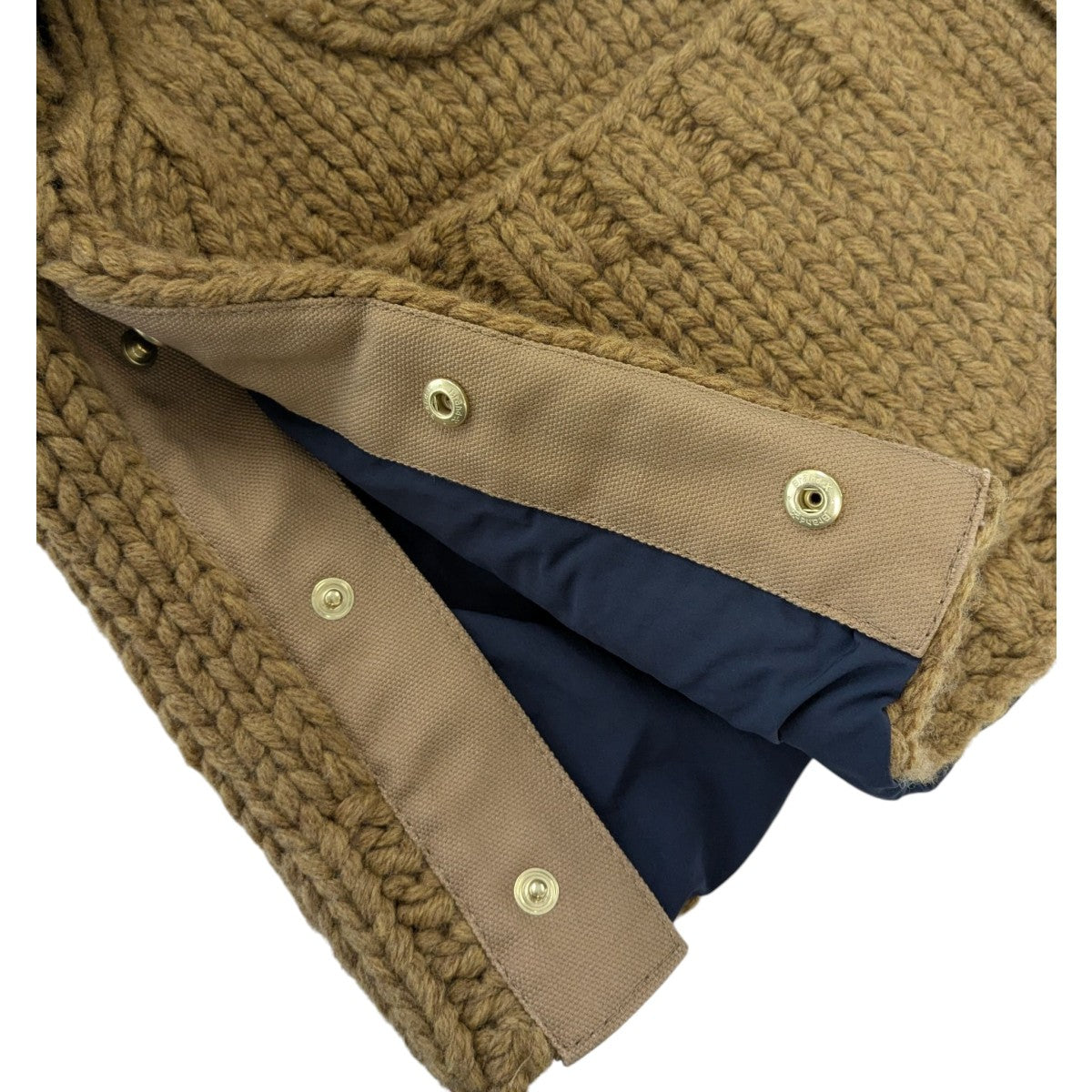 sacai×CARHARTT WIP 23AW「Knit Jacket Michigan」ミシガン