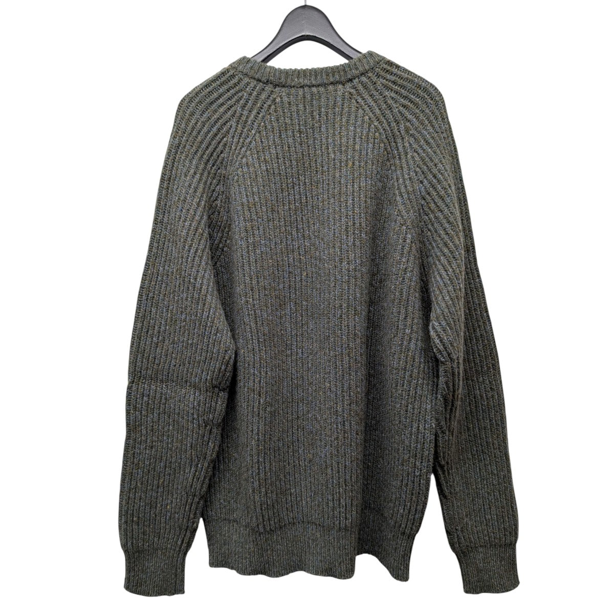 Cristaseya(クリスタセヤ) Ribbed Raglan sweaterリブラグランニット