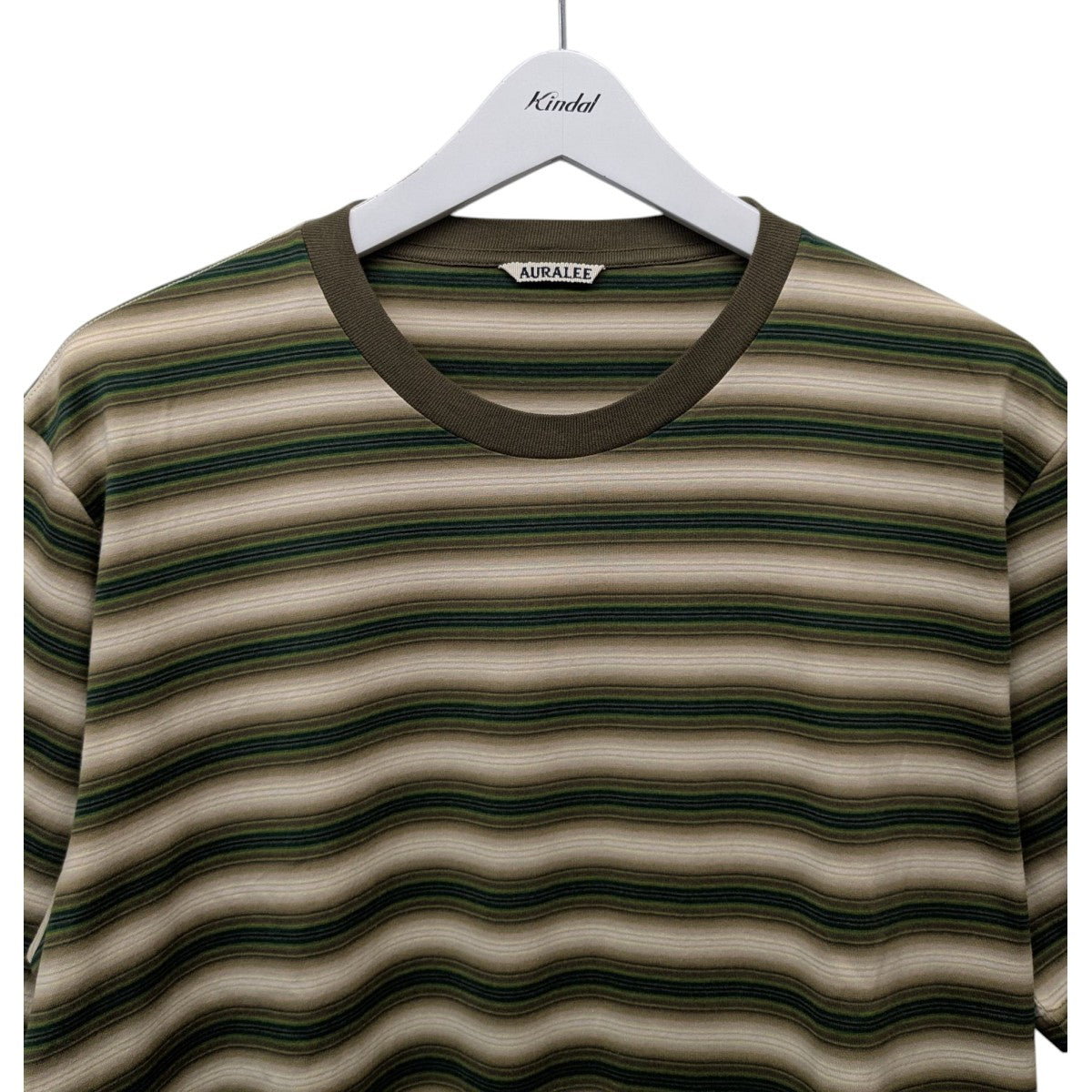 AURALEE(オーラリー) 25AW「GRADIENT STRIPE JERSEY TEE