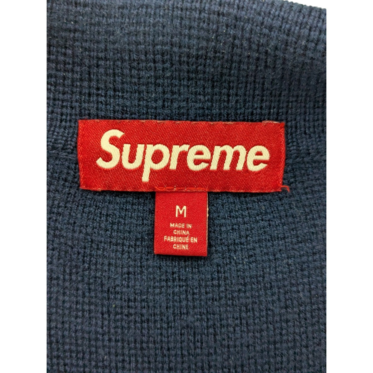 Supreme small box logo sweater polo ネイビー Supreme】 Small Box Polo Sweater - 24FW (Supreme/ニット