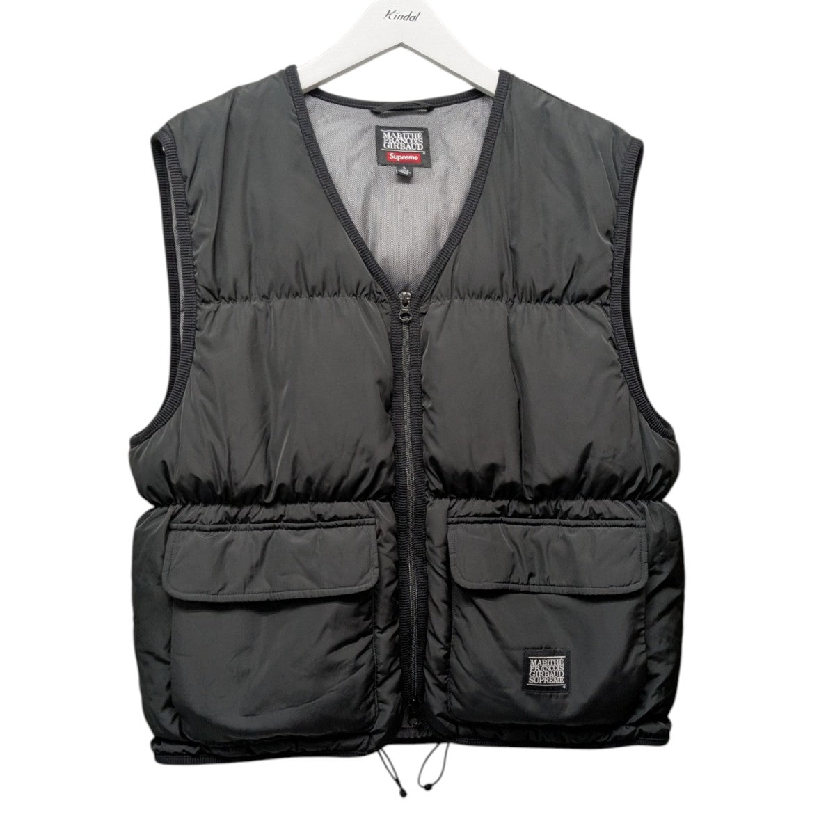 Supreme×Marithe + Francois Girbaud 25SS「Down Puffer Vest」ダウンパファーベスト 古着・中古-1枚目のアイテム画像