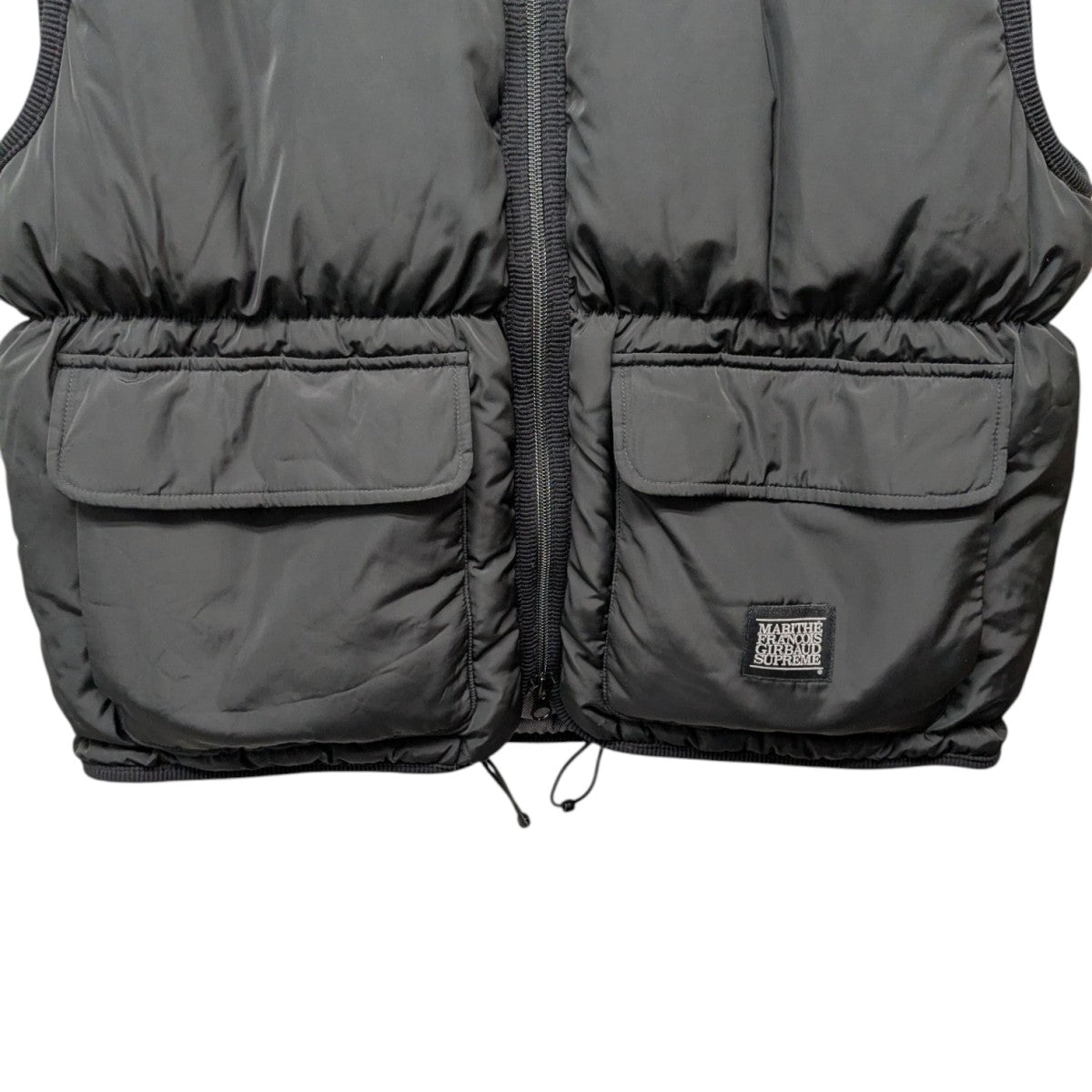 Supreme×Marithe + Francois Girbaud 25SS「Down Puffer Vest」ダウンパファーベスト 古着・中古-4枚目のアイテム画像