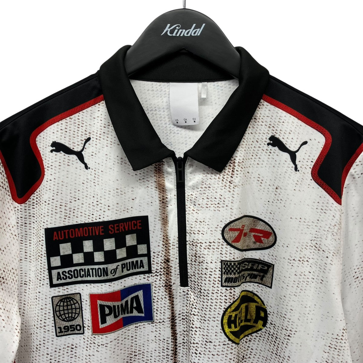 PUMA×ASAP ROCKY TEAM ZIP POLOZIPポロシャツ631046-02 古着・中古-3枚目のアイテム画像