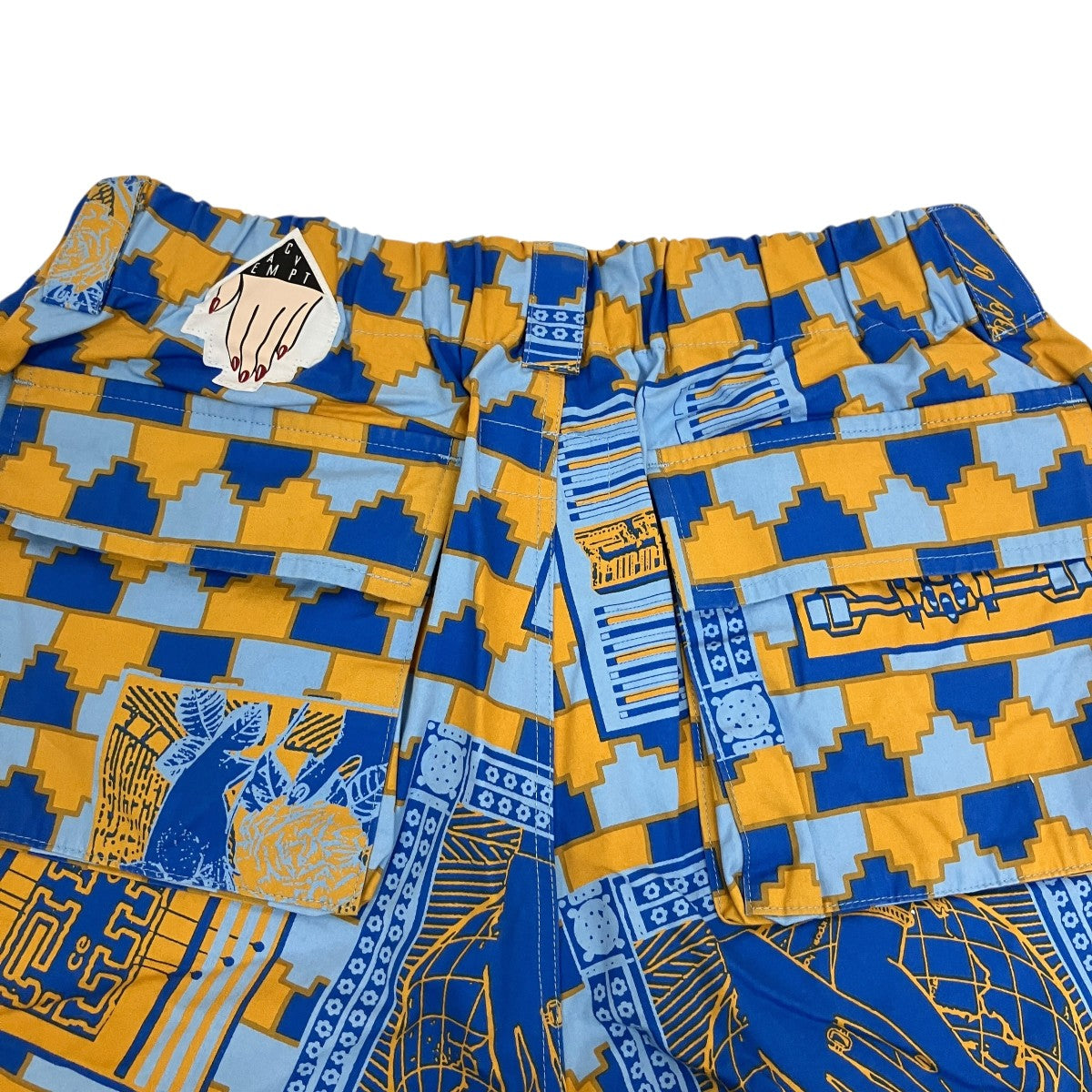 C．E ZIG-PAT COMFORT SHORTショートパンツ 古着・中古-4枚目のアイテム画像