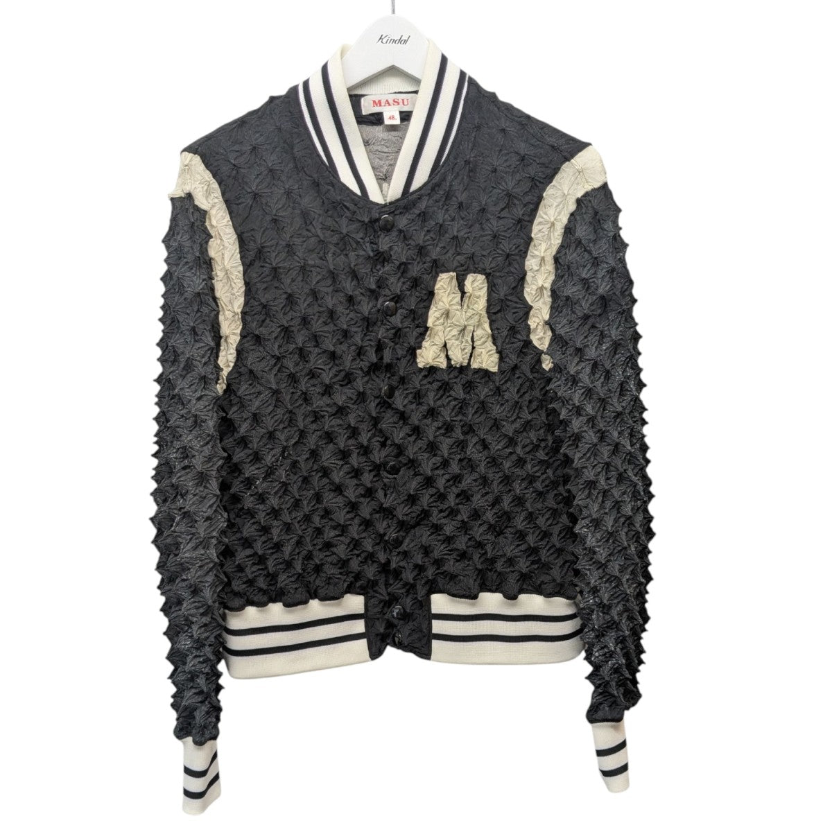 ジャケット・アウター MASU Spiky Studium Jacket 2022AW size:48 MASU(エムエーエスユー) 22AW「SPIKY STADIUM JACKET」スパイキー