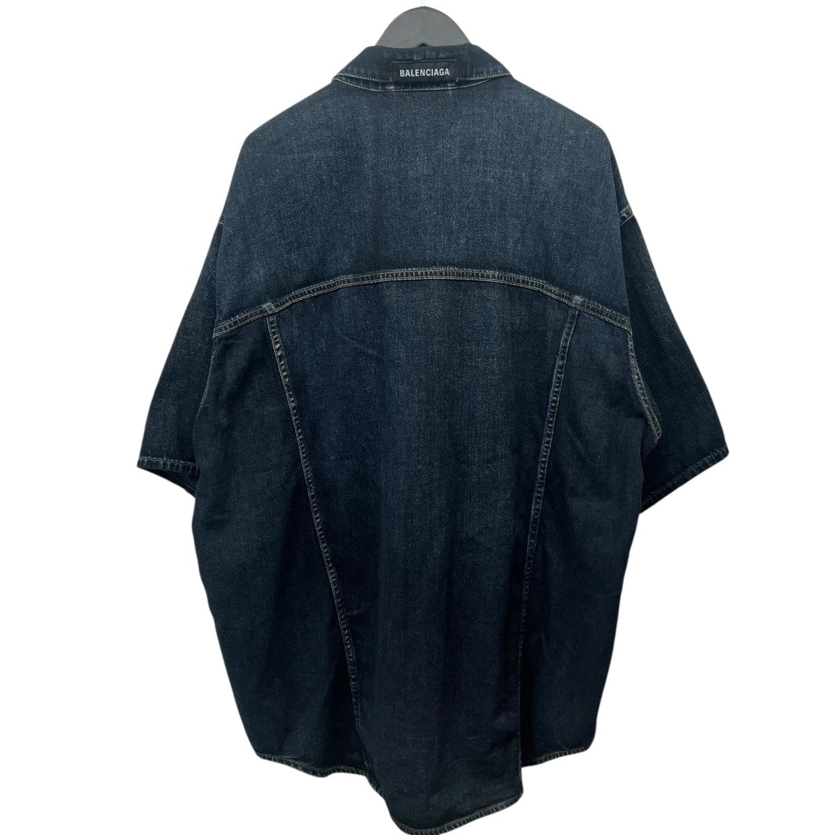 BALENCIAGA オーバーサイズデニムシャツ 古着・中古-2枚目のアイテム画像