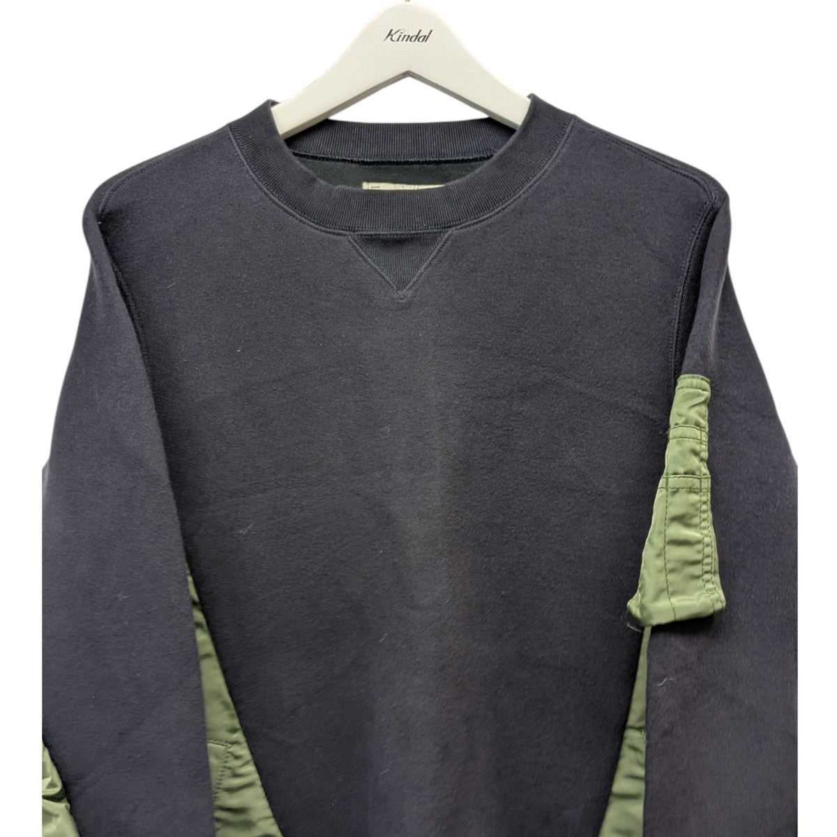 sacai(サカイ) 「Sponge Sweat×MA1 Pullover」 MA-1スウェット