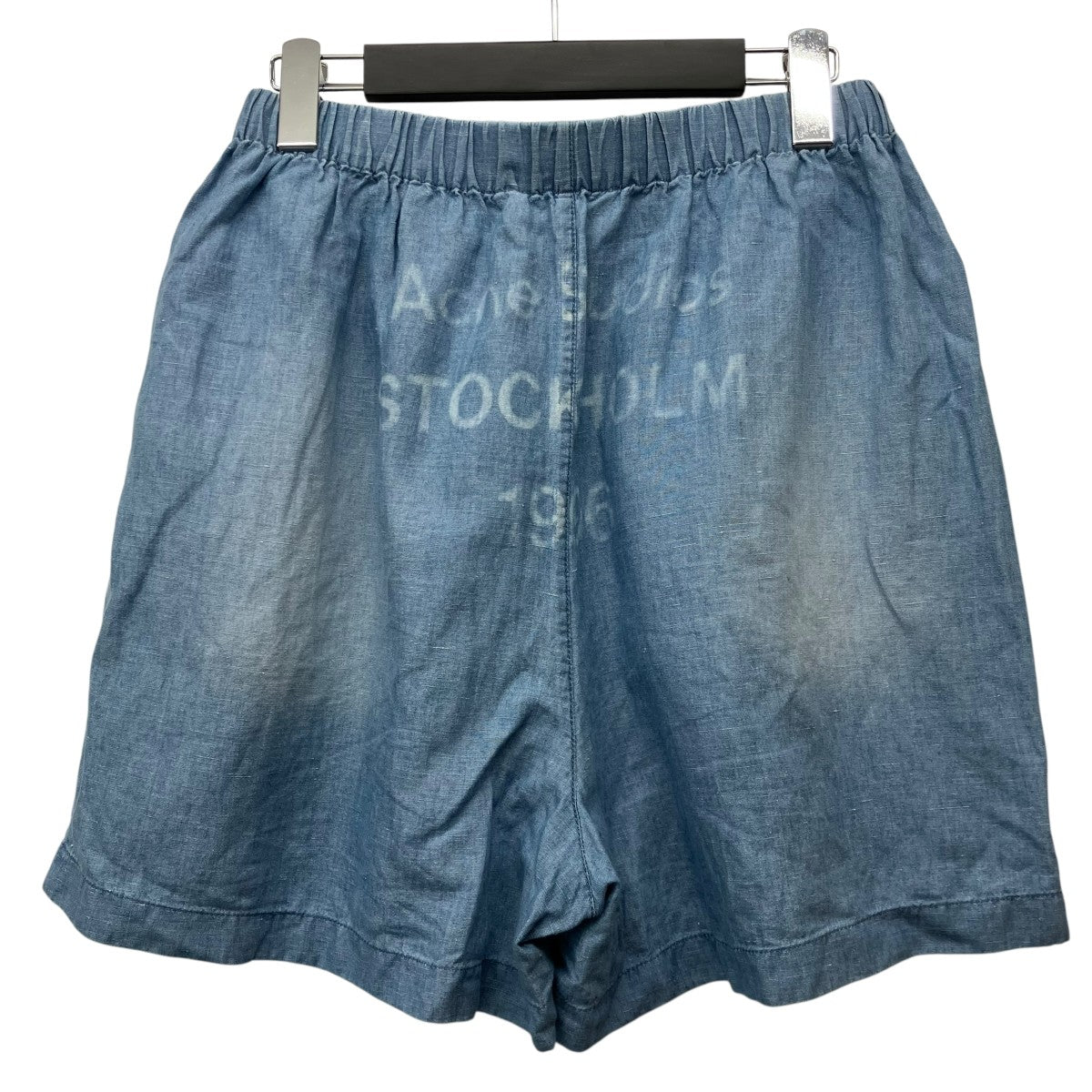 ACNE STUDIOS ロゴスタンプショートパンツFN-MN-SHOR000254 古着・中古-2枚目のアイテム画像