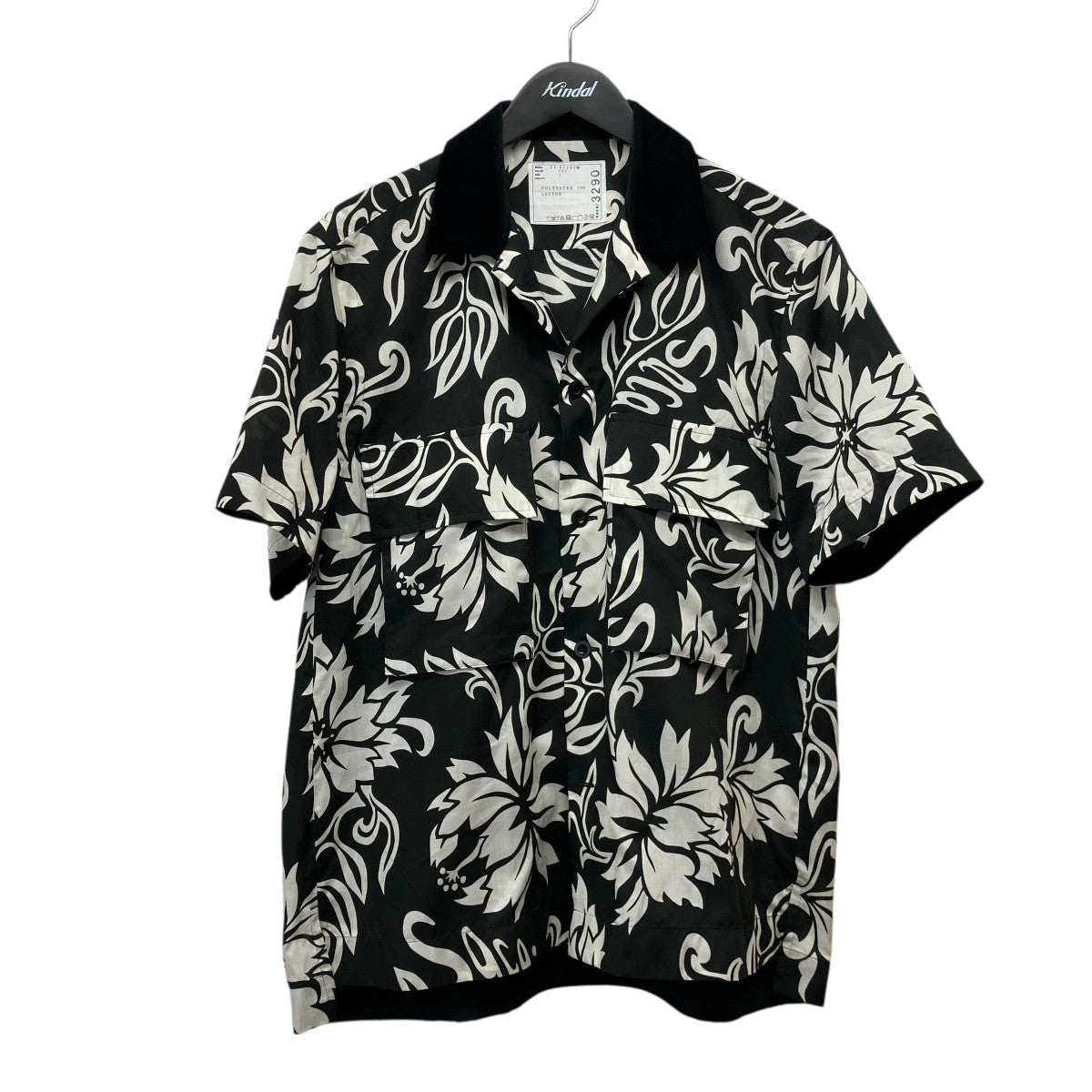 sacai Floral Print Shirtフローラルプリントシャツ24-03290M 古着・中古-1枚目のアイテム画像