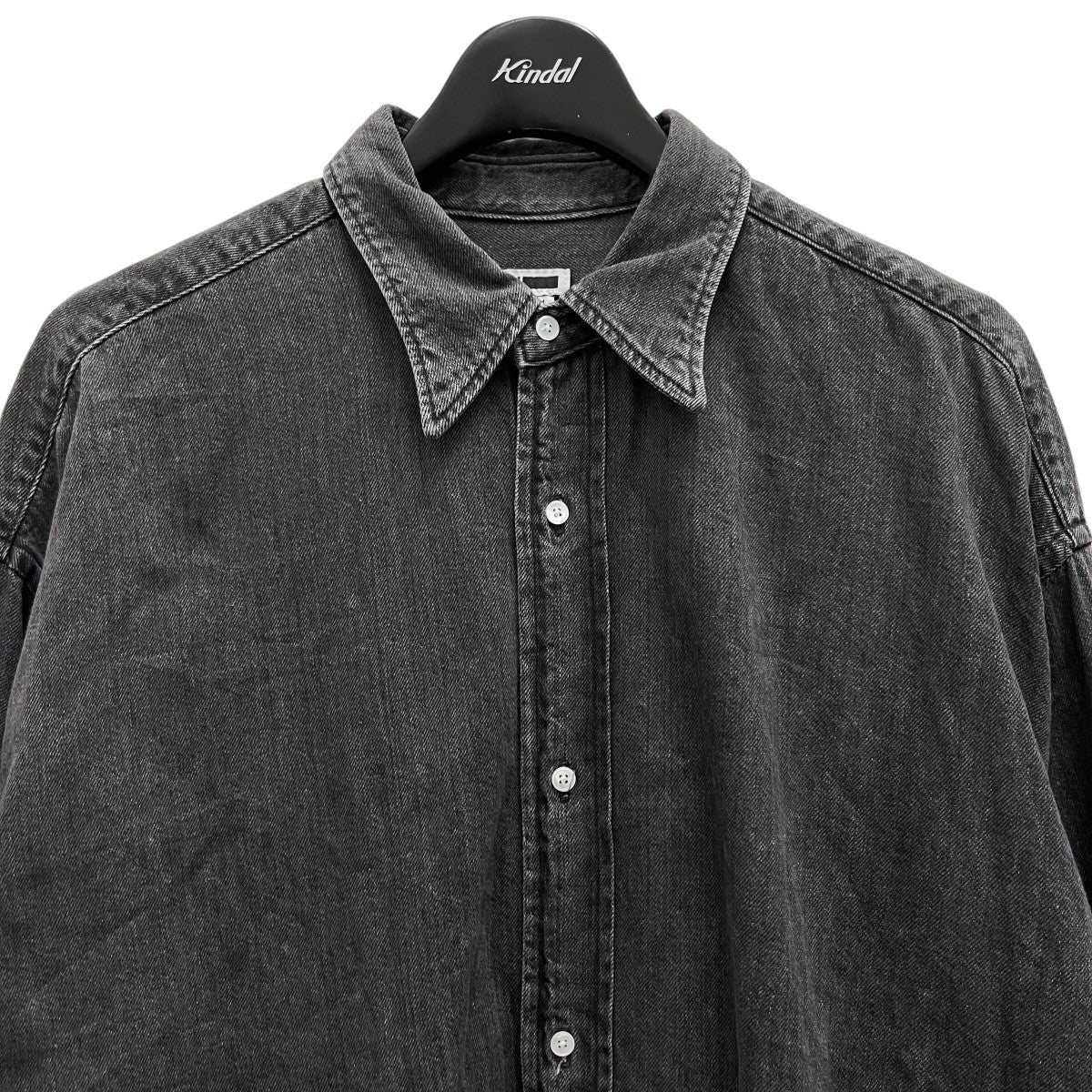 H BEAUTY&YOUTH ブラックデニムシャツ 長袖シャツ Mサイズ H BEAUTY&YOUTH UNITED ARROWS（エイチビューティーアンドユース