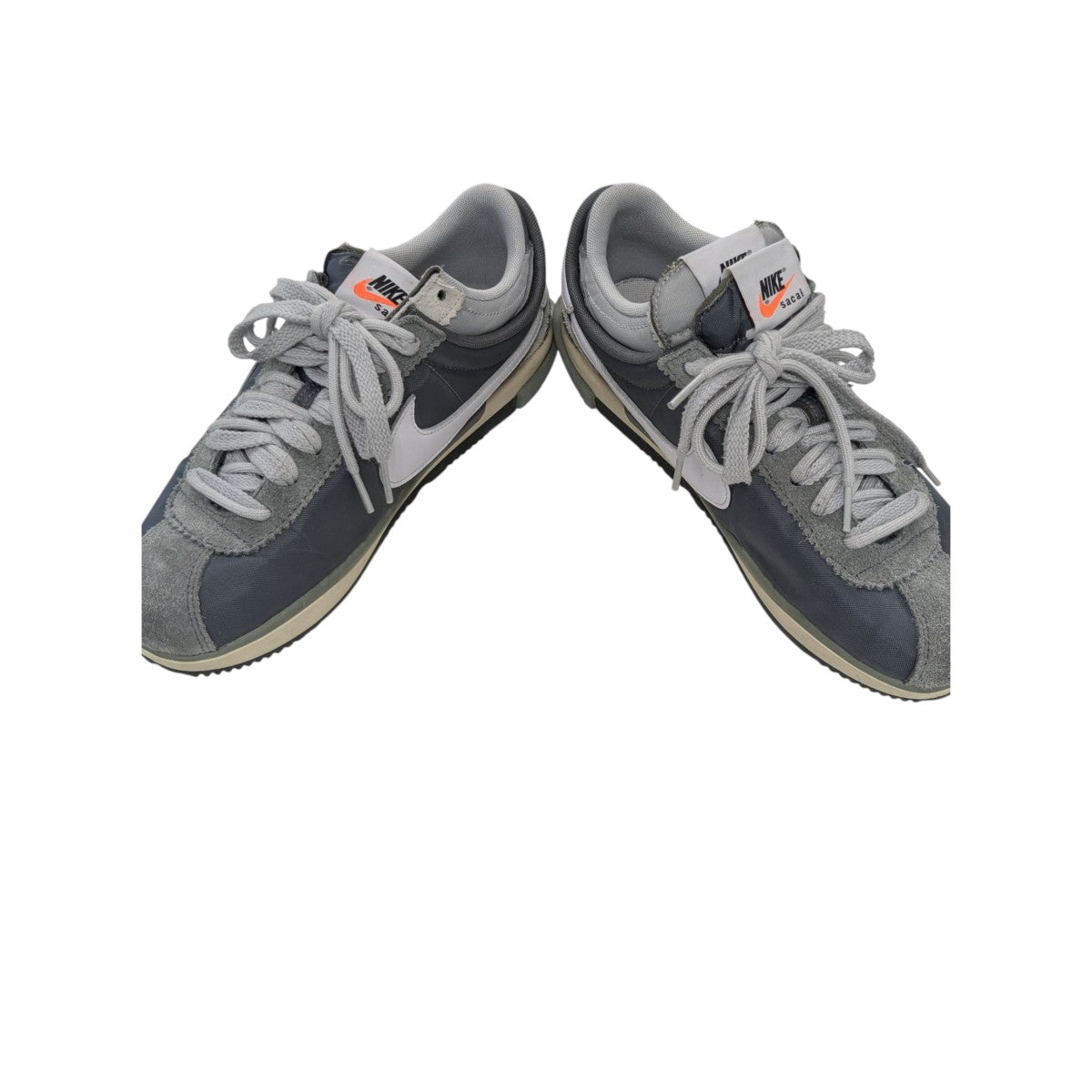 sacai×NIKE ZOOM CORTEZ SPDQ0581-001 DQ0581-001 アイロングレー