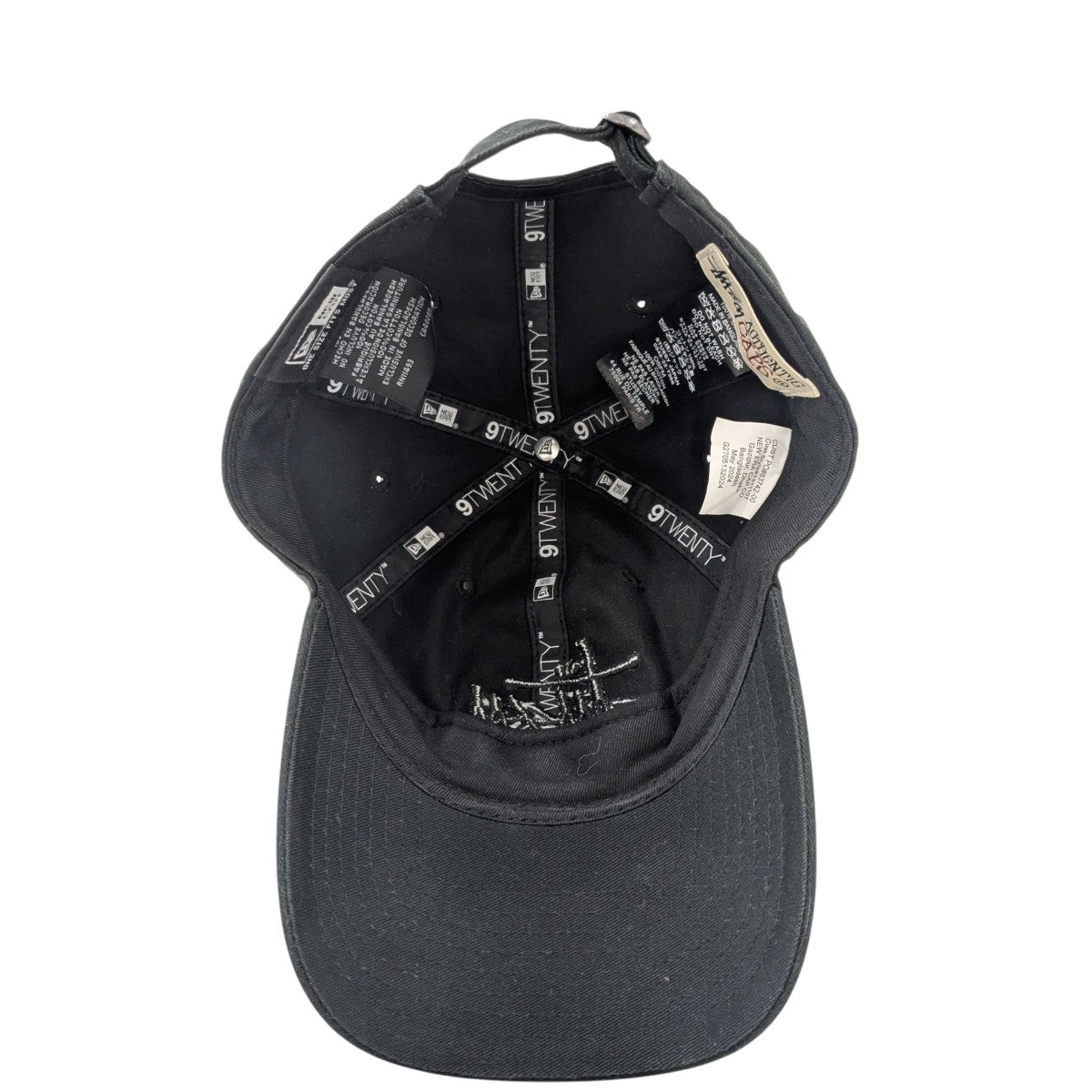 stussy×New Era 9TWENTY BASIC STRAPBACKスナップバックキャップ