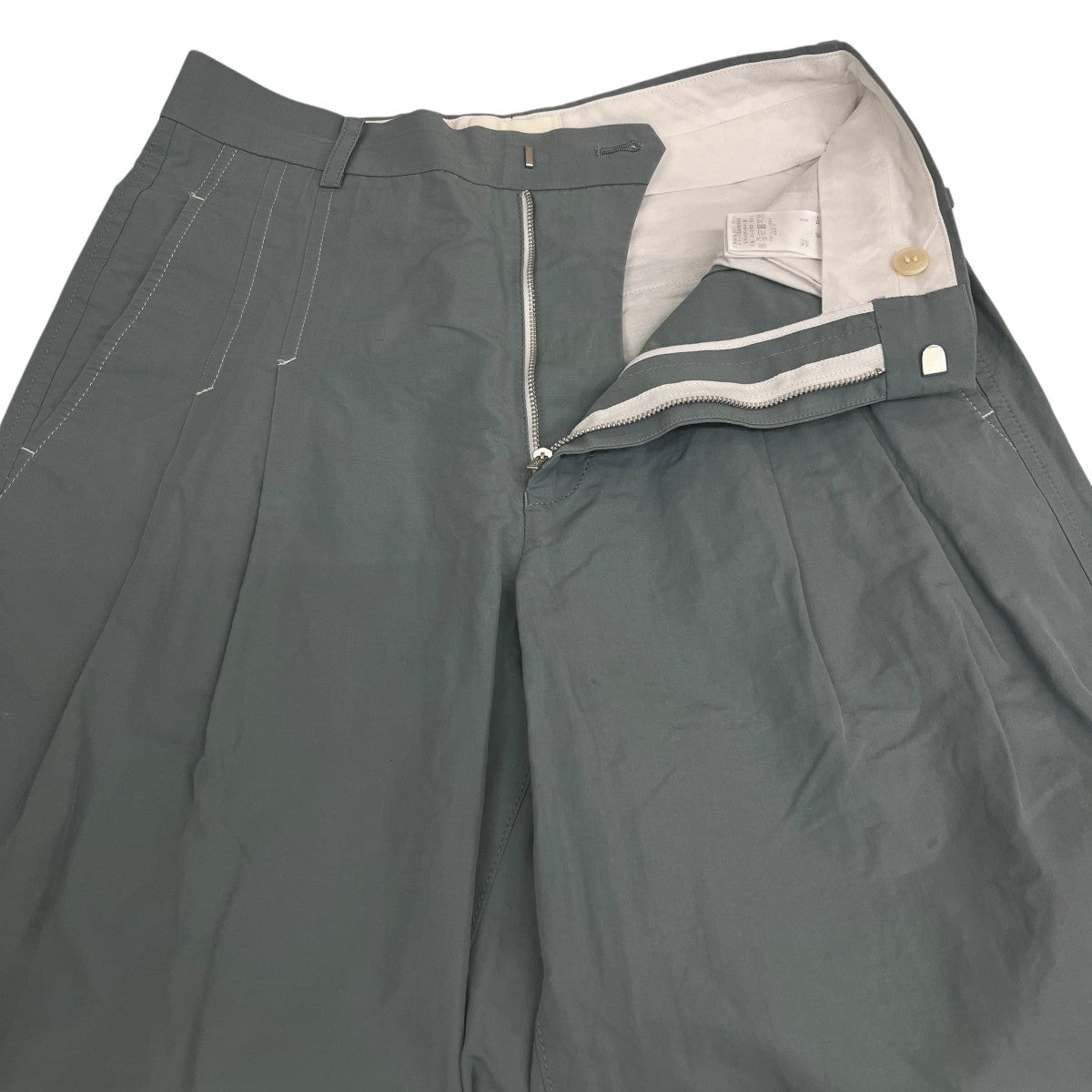 beautiful people military weather two tuck pants2タックパンツ1115105004 古着・中古-3枚目のアイテム画像