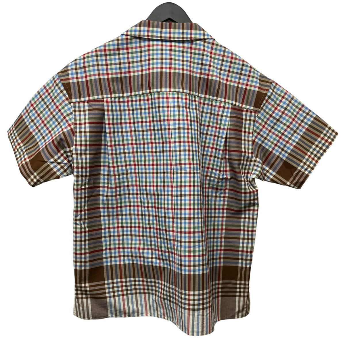 beautiful people kitchen cloth poplin open-necked shirtポプリンオープンネックシャツ1115106015 古着・中古-2枚目のアイテム画像
