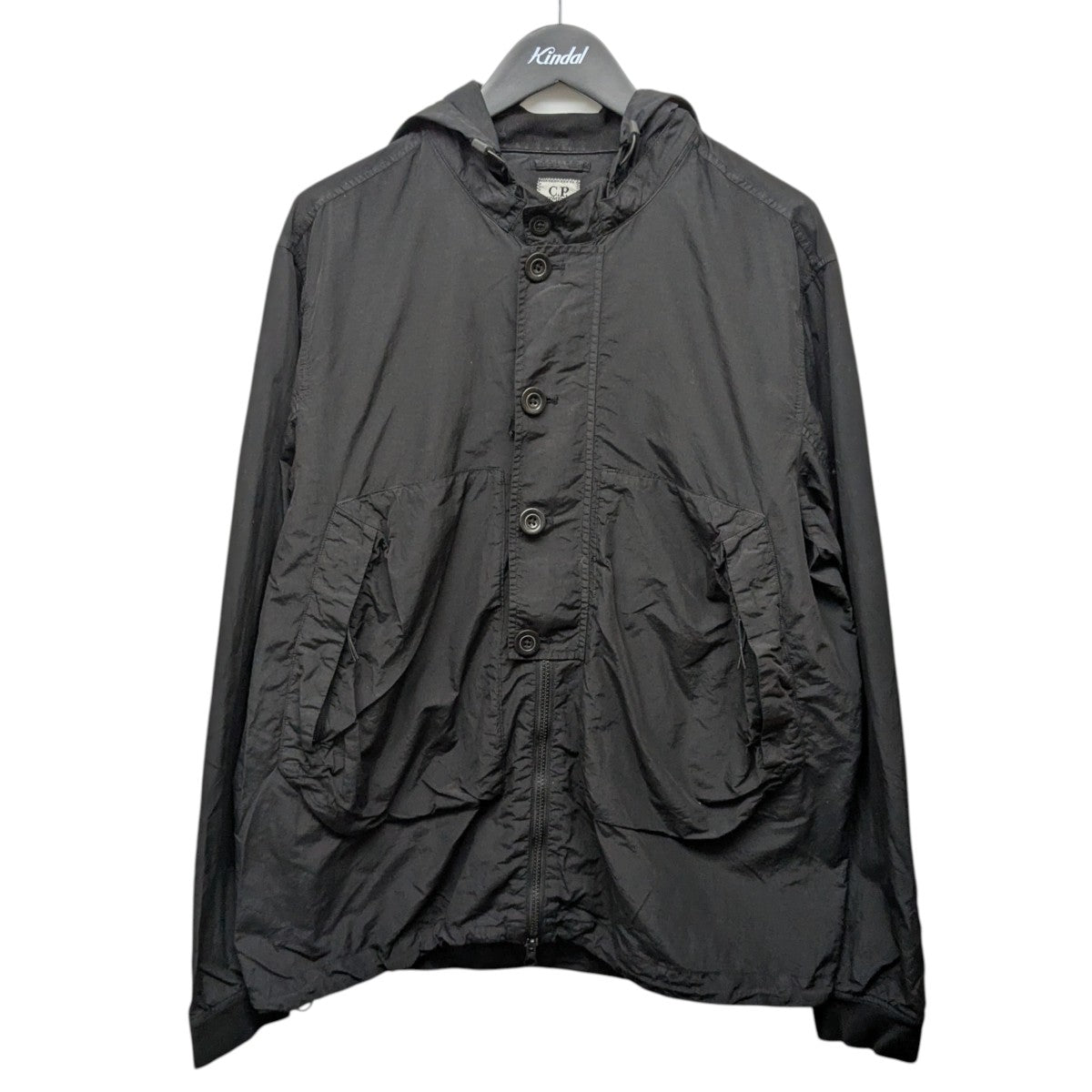 C．P COMPANY 「FLATT NYLON GOGGLE OVERSHIRT」ナイロンゴーグルシャツ 古着・中古-1枚目のアイテム画像