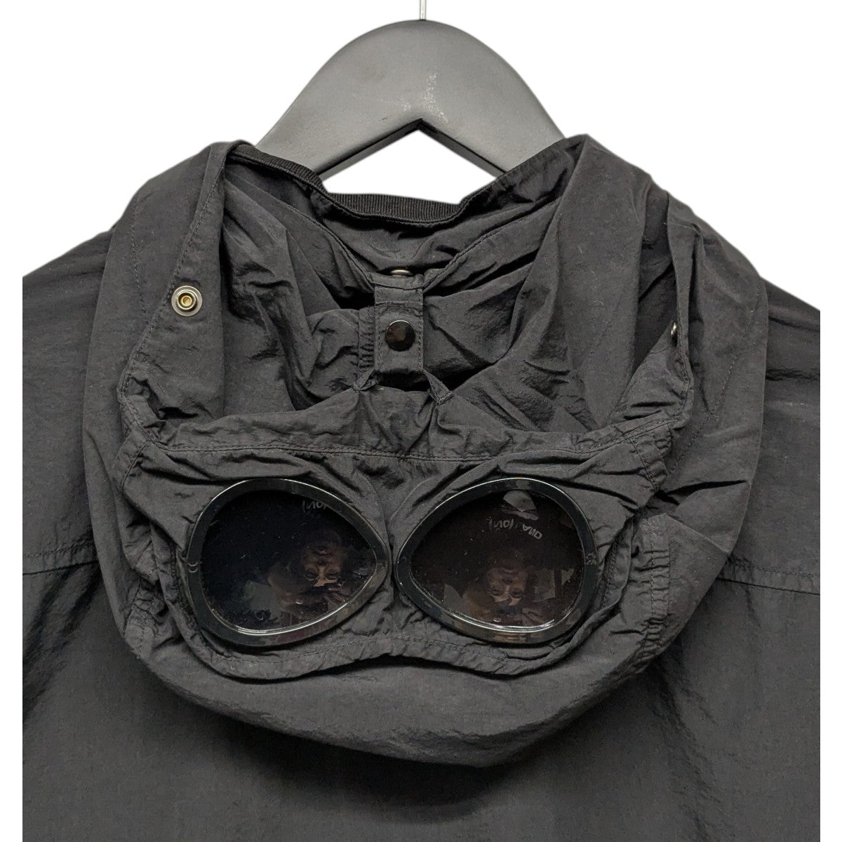 C．P COMPANY 「FLATT NYLON GOGGLE OVERSHIRT」ナイロンゴーグルシャツ 古着・中古-4枚目のアイテム画像