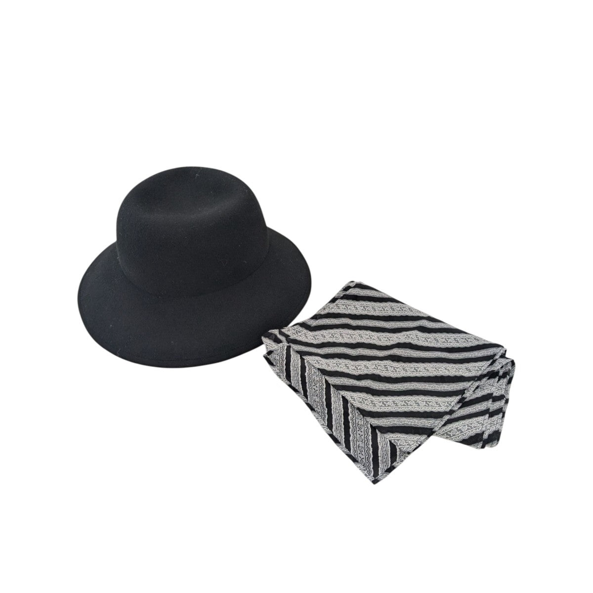 fetico FLARED NYLON HAT フェティコ　ハット　帽子 fetico FLARED NYLON HAT フェティコ ハット 帽子 - ARCHIVESTOCK
