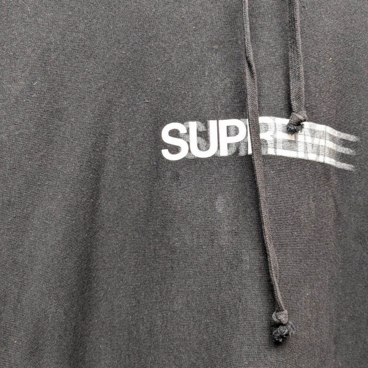 Motion Logo Hooded Sweatshirt．モーションロゴプルオーバーパーカー