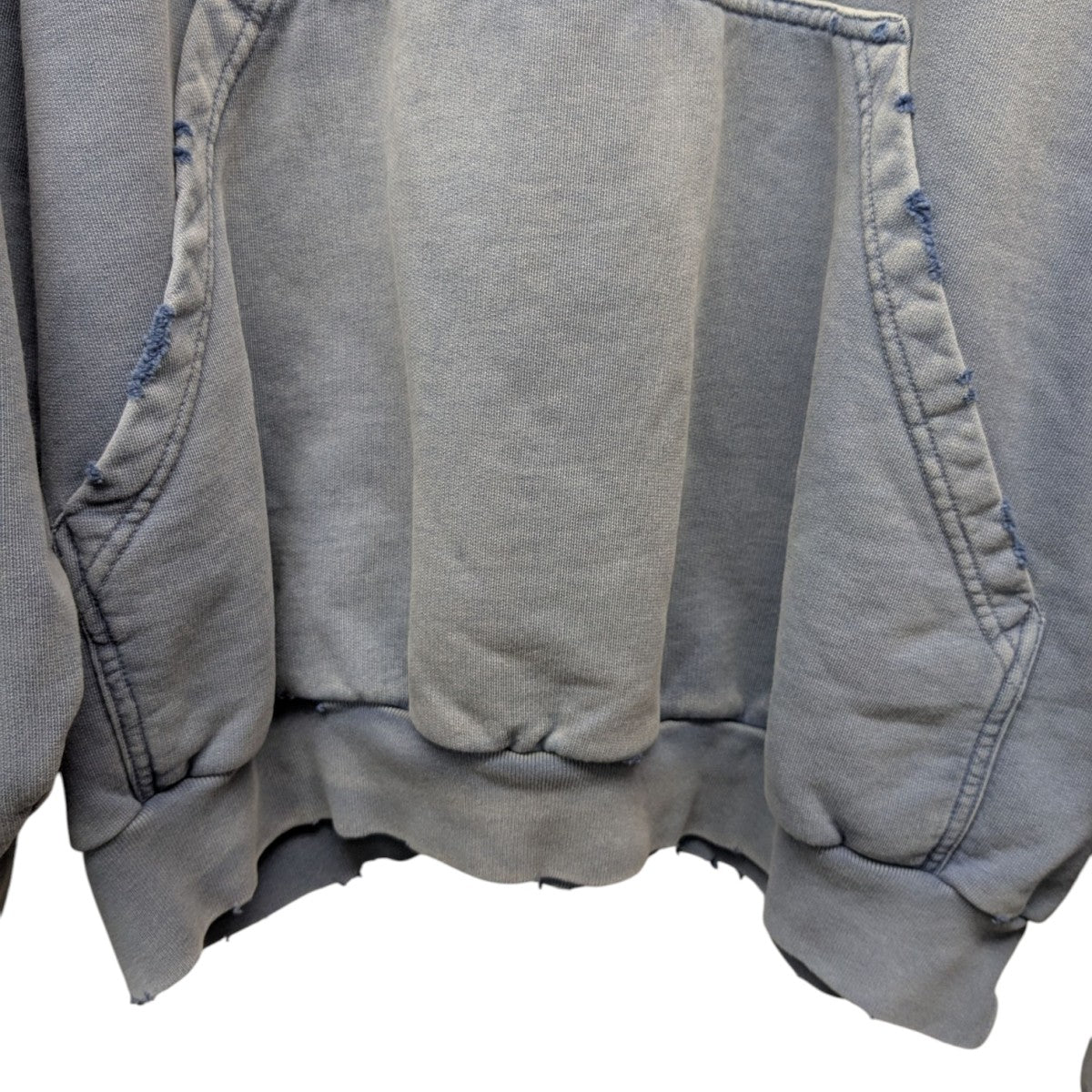 23AWBE KIND ROUND HOODIEダメージ加工プルオーバーパーカー761458