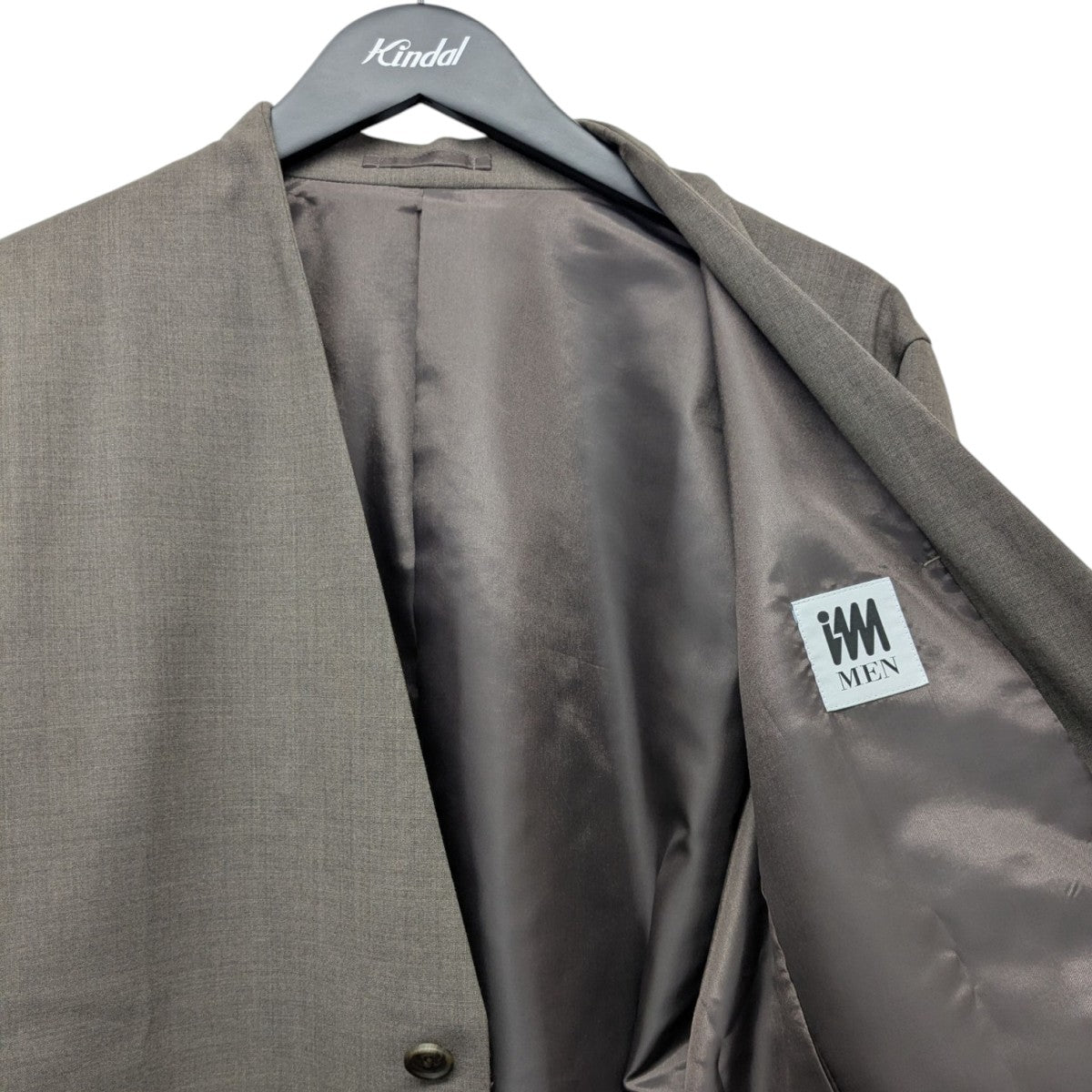 IM MEN ISSEY MIYAKE(アイムメン イッセイミヤケ) 24AWSUAVEノーカラー