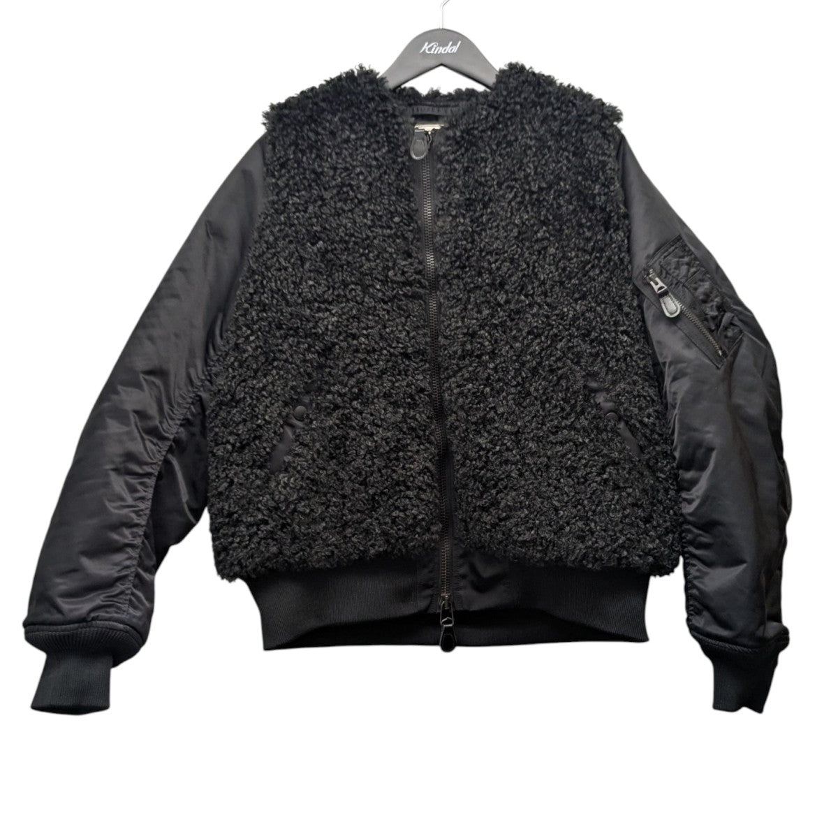 FAUX SHEARLING MA-1 JACKETボア切替MA-1ジャケット242-17426