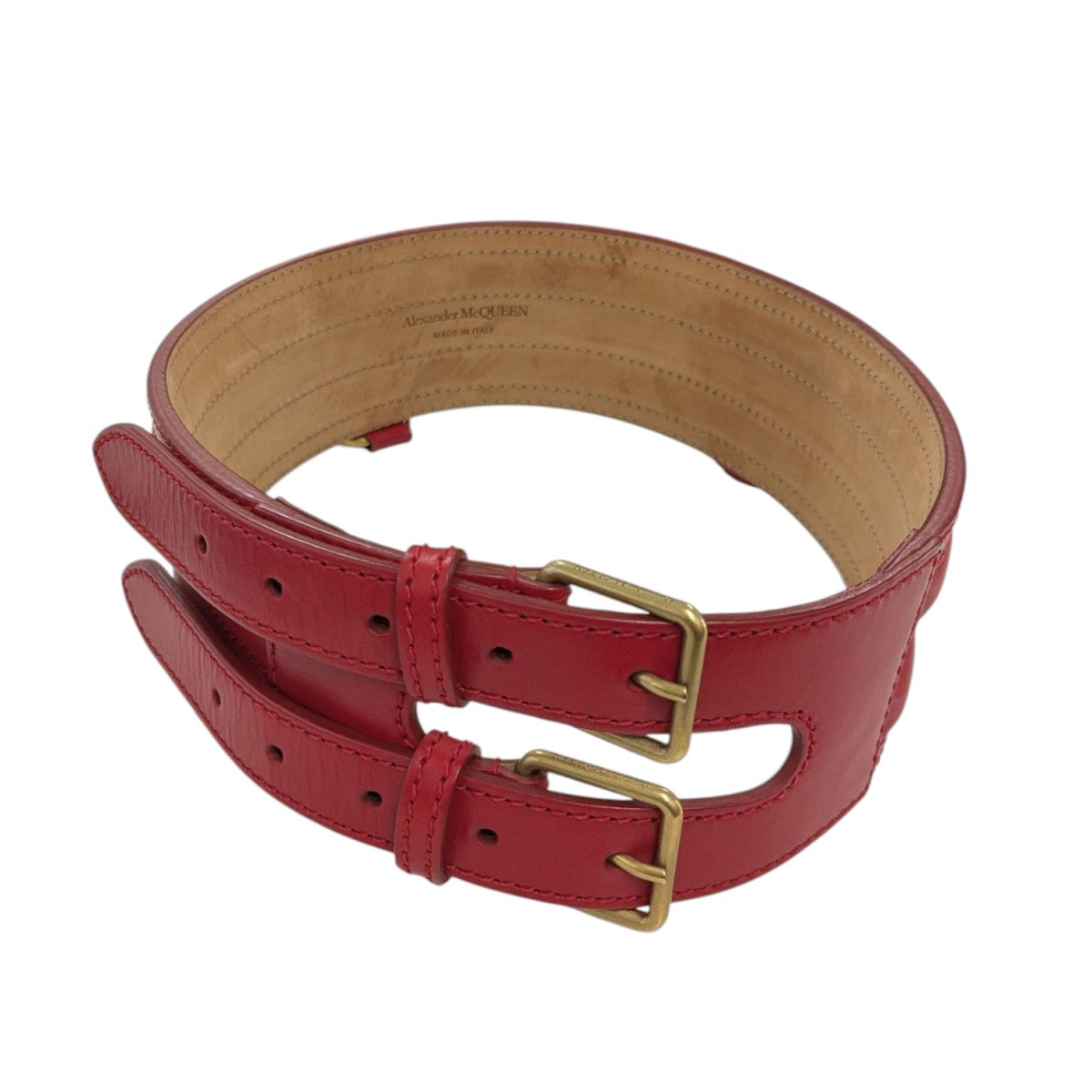 ALEXANDER McQUEEN(アレキサンダーマックイーン) ワイドウエストベルト