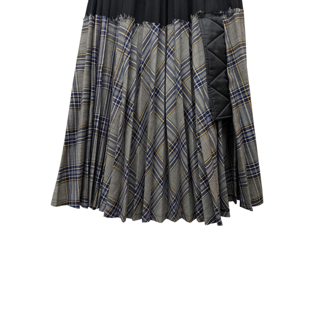 sacai(サカイ) チェックロングスカート18-04164 18-04164 ブラック