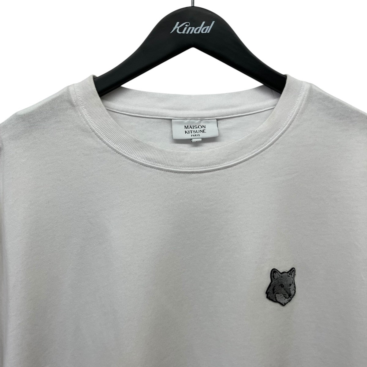 MAISON KITSUNE ワンポイントクルーネックTシャツOM00128KJ0119 古着・中古-3枚目のアイテム画像