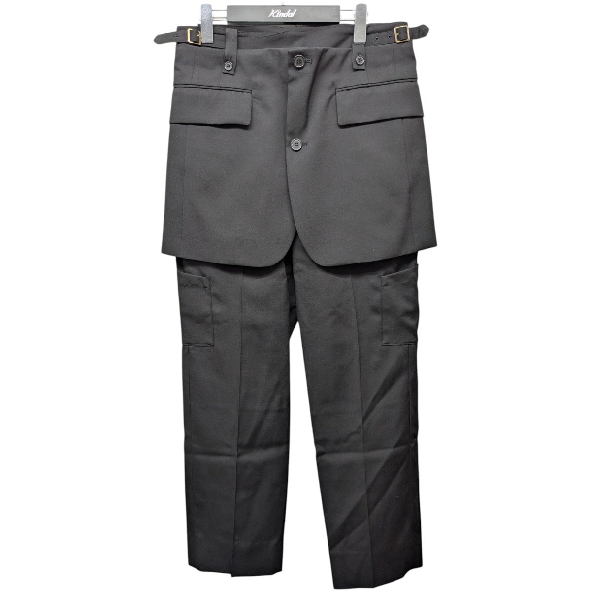 DAIRIKU(ダイリク) 25SS「Tailored Ham Layerd Wool Slacks」ラップ