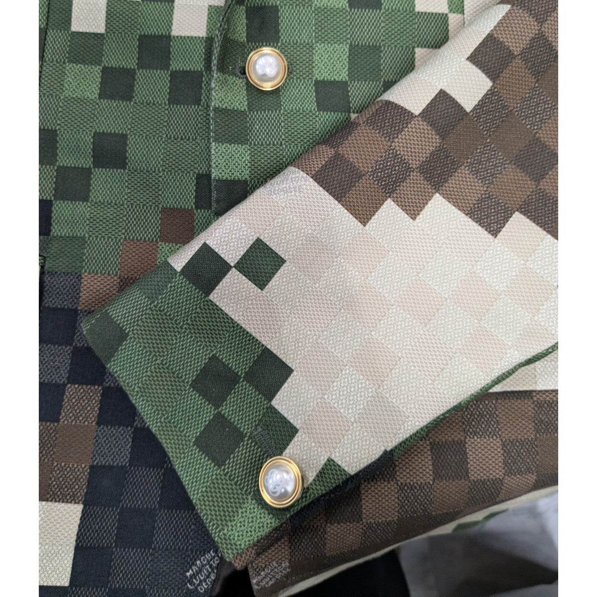 LOUIS VUITTON 24SS ダモフラージュテーラードジャケット 古着・中古-5枚目のアイテム画像