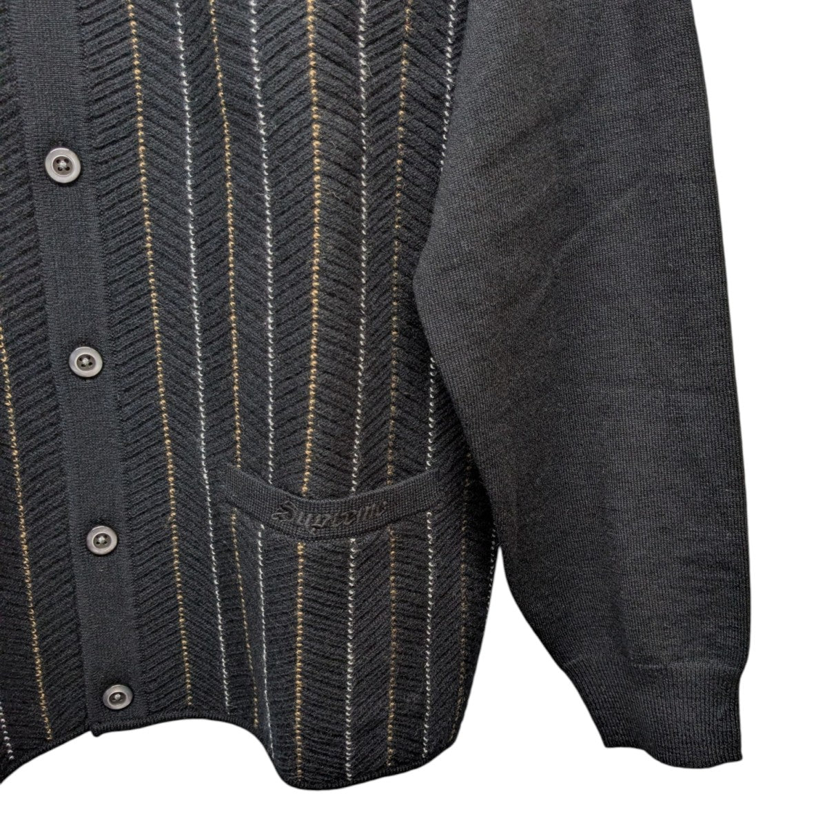 Supreme(シュプリーム) 25SSHerringbone Cardiganヘリンボーン