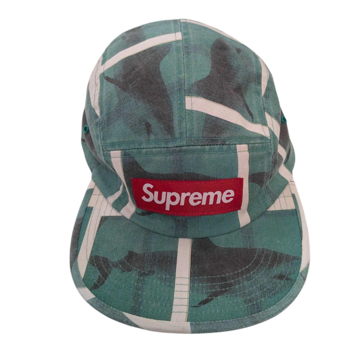 Supreme×Damien Hirst 25SS「Damien Hirst Camp Cap」BOXロゴキャンプ