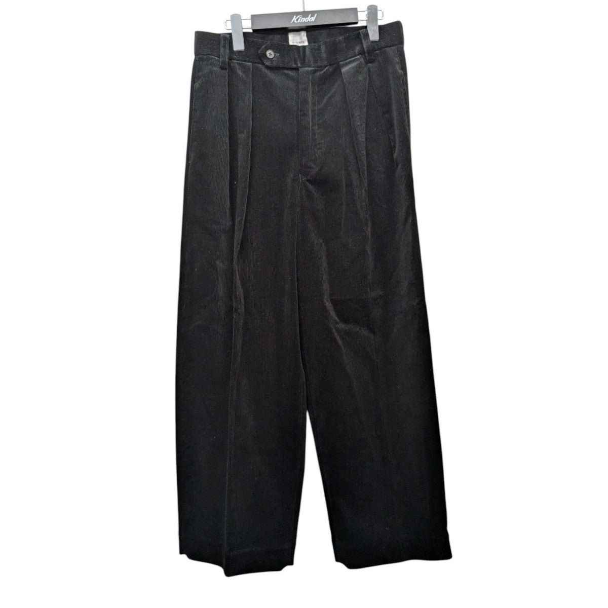 CORDUROY 2TUCK WIDE TROUSERSコーデュロイワイドパンツ25W-BIS-PT12M