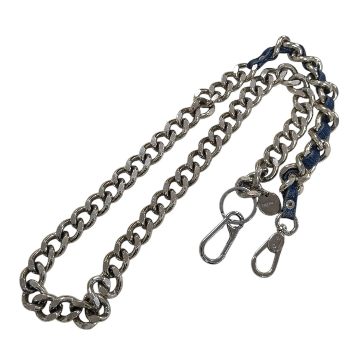 DSQUARED2 ディースクエアード ウォレットチェーン シルバー　ディーゼル DSQUARED2 ディースクエアード ウォレットチェーン ボールチェーン