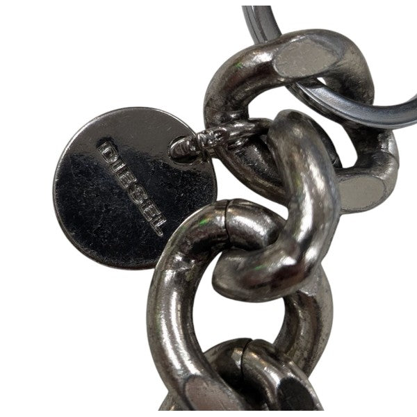 DIESEL(ディーゼル) ウォレットチェーン シルバー×インディゴ｜【公式