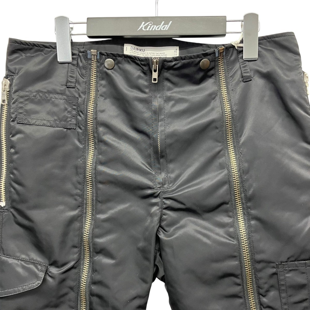 DAIRIKU 24AWA-11 Half Nylon Pantsハーフナイロンパンツ24AW NY-3 古着・中古-3枚目のアイテム画像