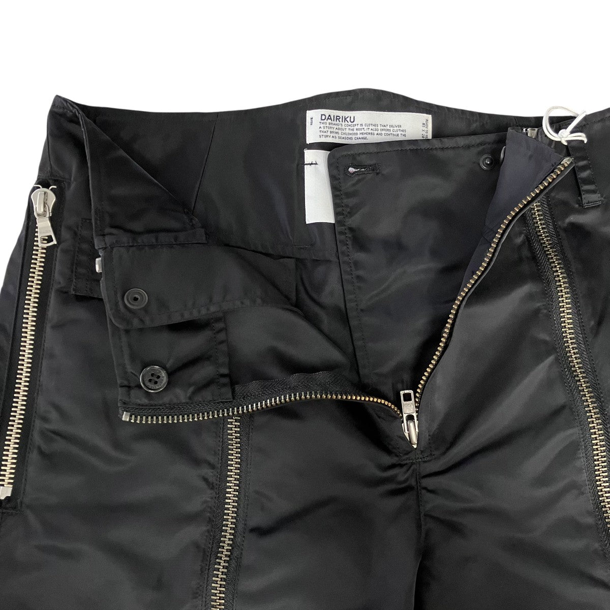 DAIRIKU 24AWA-11 Half Nylon Pantsハーフナイロンパンツ24AW NY-3 古着・中古-5枚目のアイテム画像