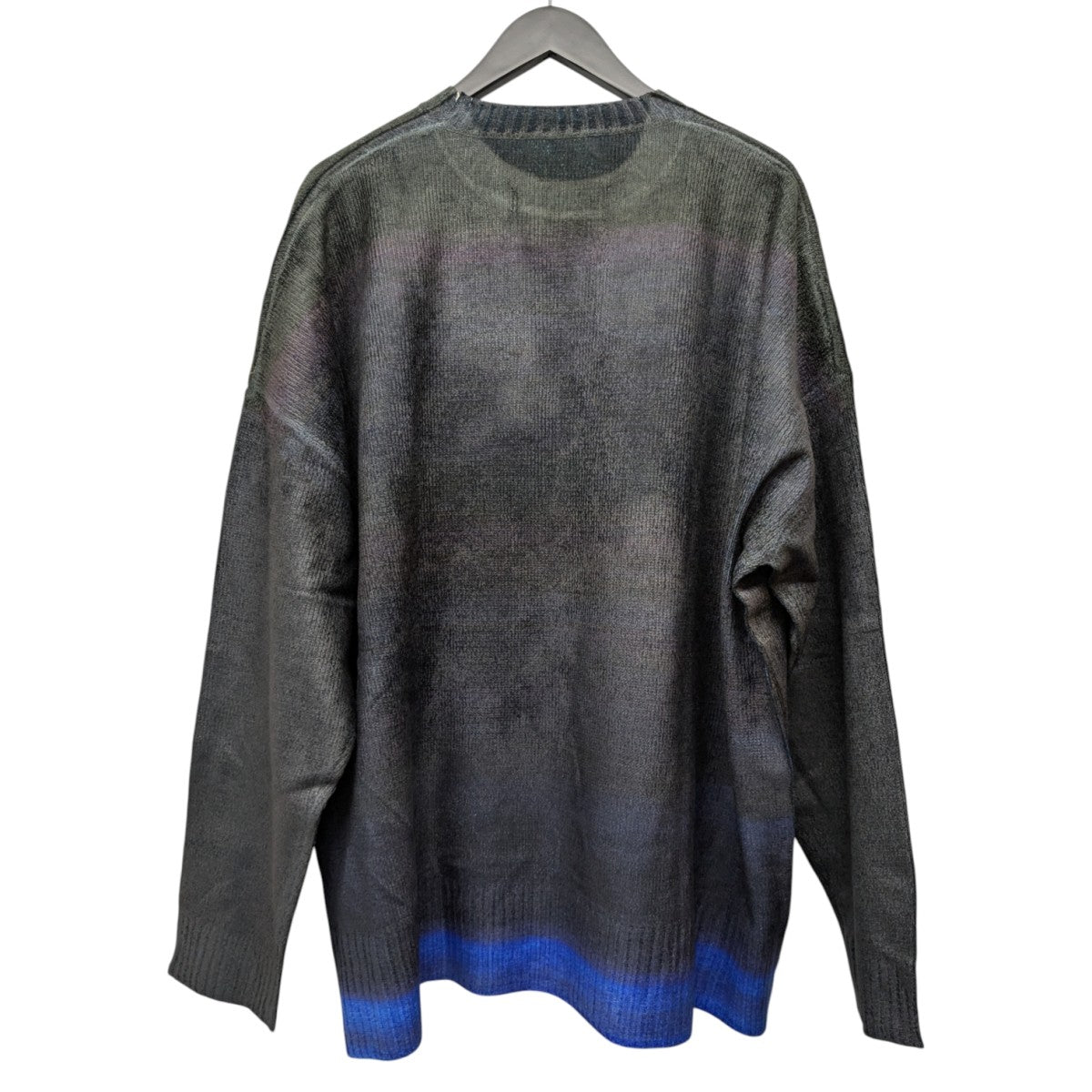 25SSBlue Velvet Poster Transcription Pullover Knitプルオーバーニット25SS BV-1