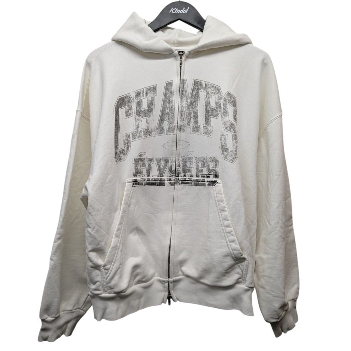 BALENCIAGA CHAMPS ELYSEES ZIP UPパーカー803264 古着・中古-1枚目のアイテム画像
