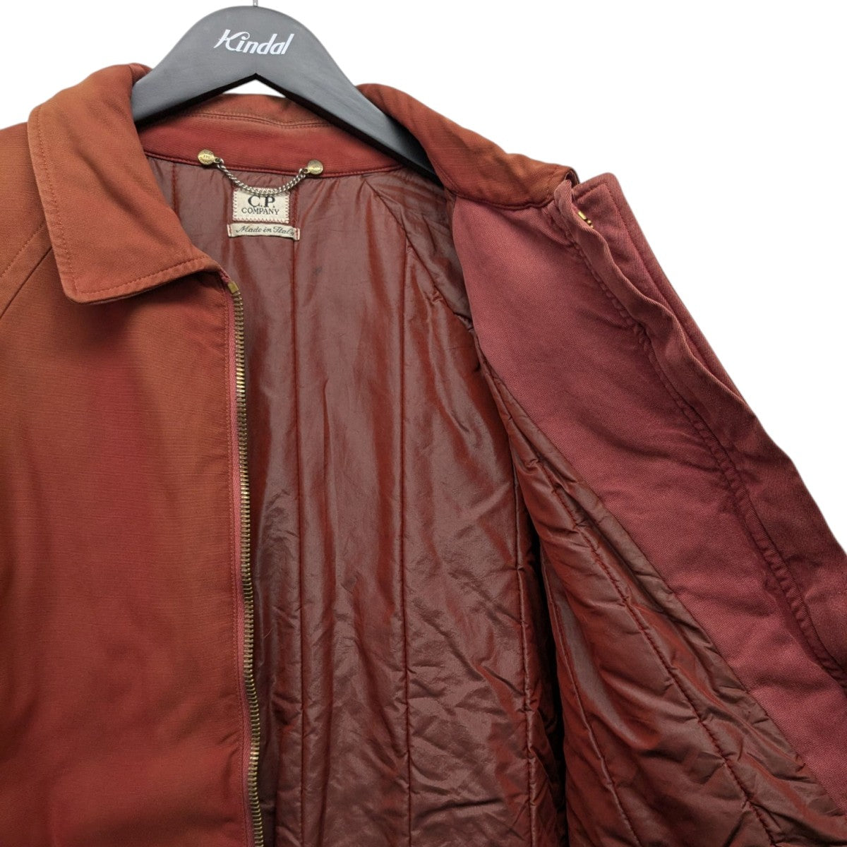 C．P COMPANY(シーピーカンパニー) 95AW中綿ジップコート レッド
