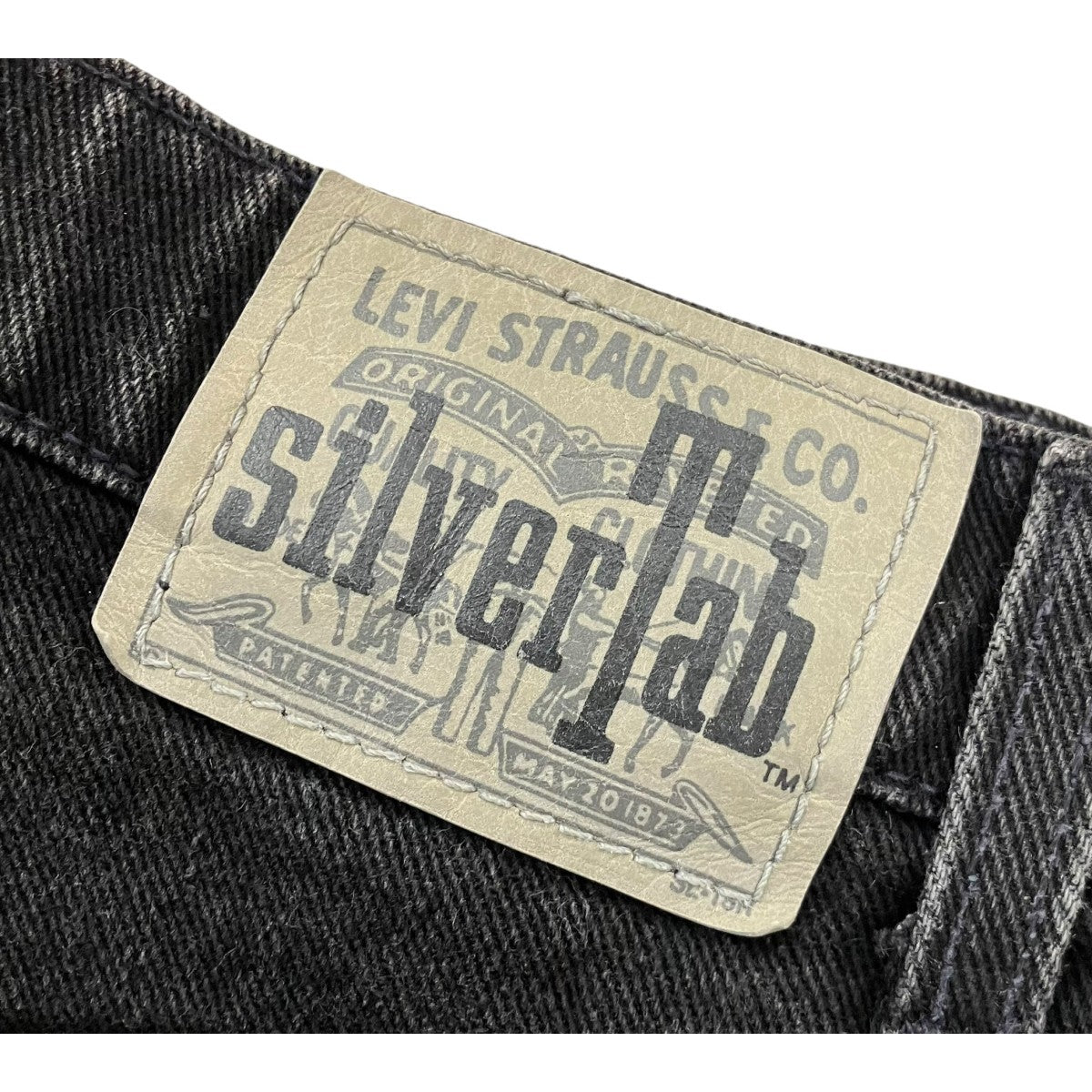 Levis Silver Tab 「MAXIMUM」 デニムショートパンツ ショーツ 古着・中古-3枚目のアイテム画像