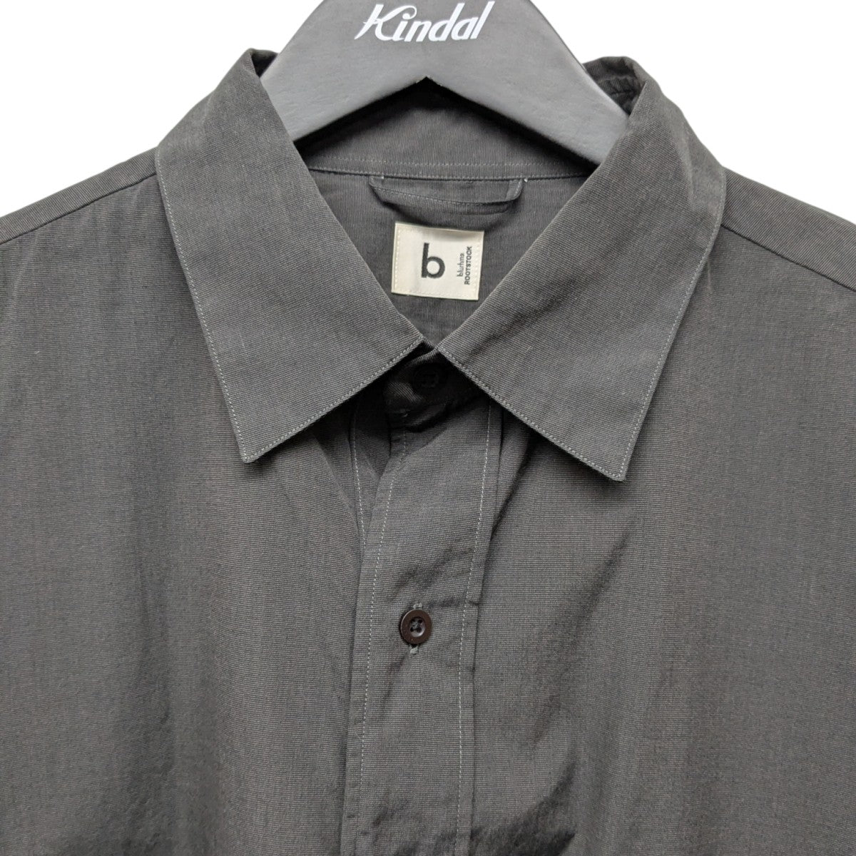 blurhms ROOTSTOCK Grandpa ShirtsグランパシャツbROOTS24F8 古着・中古-3枚目のアイテム画像